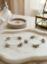 Ghunghroo Oxidised Kada (Set Of 2)