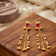 Ghungroo Dangler Kashmiri Earrings
