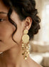 Coin Tassel Earrings