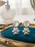 Mother-of-Pearl Stud Earrings