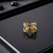 Spiral Knot Ring