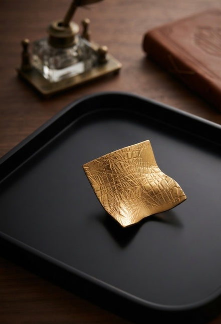 Textured Saddle Ring
