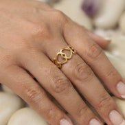 Antitarnish Heart Ring