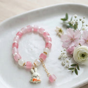 Cute Bunny Charm Bracelet