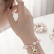 Cute Bunny Charm Bracelet
