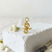 Swirl Handmade Ring