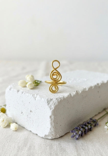 Swirl Handmade Ring