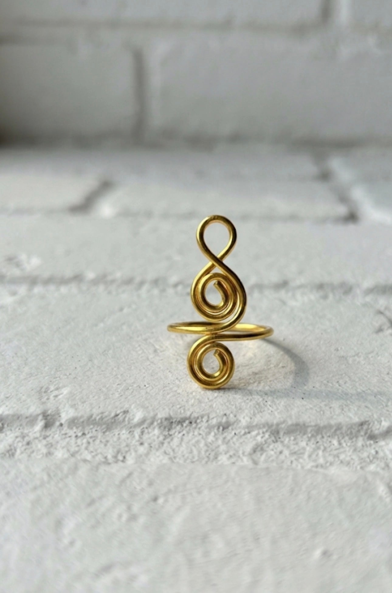 Swirl Handmade Ring