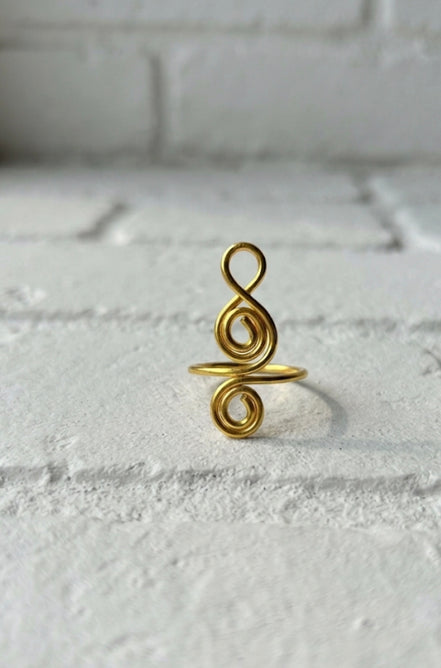 Swirl Handmade Ring