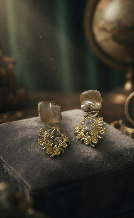 Sunehri Brass Earrings