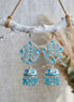 MEHRU Viral Blue Long Jhumka