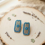 Boho Filigree Drop Earrings.