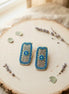 Boho Filigree Drop Earrings.