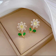 AD flower Earrings